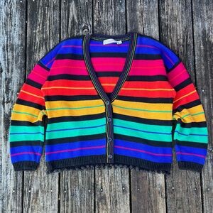 Vintage 90s Oversized Tassle Cardigan